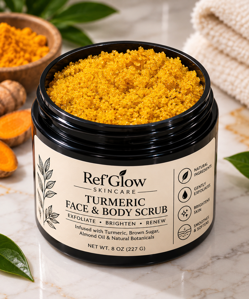 Turmeric Face & Body Scrub